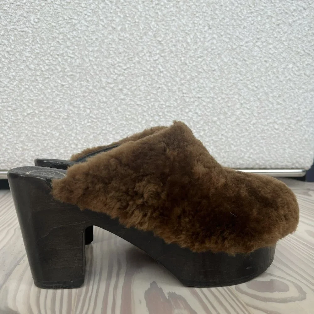 Mix No. 6 Brown and Black Mules - Picture 3 of 5